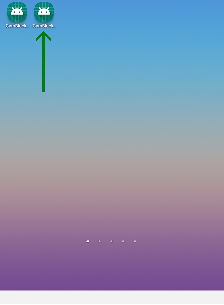 Full sandbox home screen
