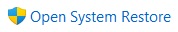 Open System Restore